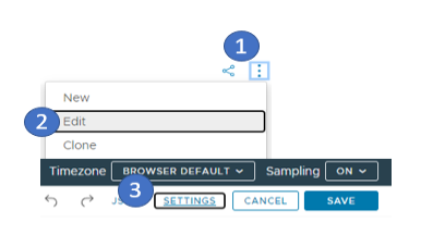 Set the dashboard preferences